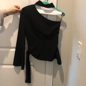 Black Cinq a sept blouse